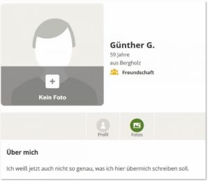 Single-Chat Profil von Günther